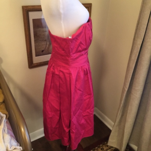 David bridals watermelon strapless bridesmaid - Picture 4 of 4